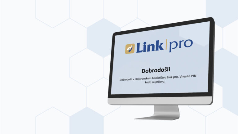 Nova poslovna spletna banka Link pro